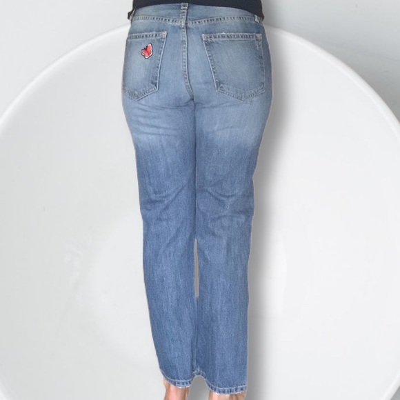 Joie Jeans with Floral and Butterfly Detail 🦋🌹 - Picture 4 of 5